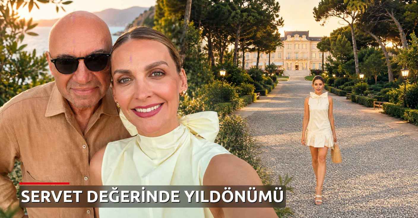 Dikran Masis eşine servet değerinde sürpriz yaptı! 17. evlilik yıldönümü Fransız Rivierası'nda