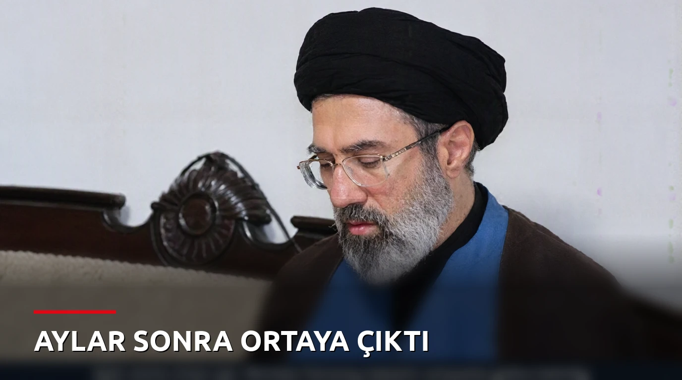 Aylar sonra ortaya çıktı: Mücteba Hamaney babasının cenazesine gizlice katılmış