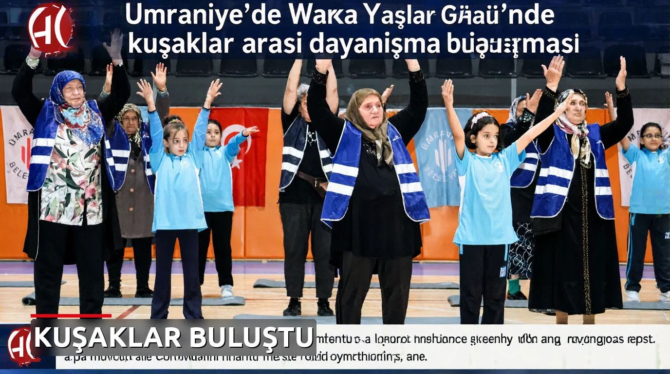 Ümraniye'de Dünya Yaşlılar Günü'nde kuşaklar arası dayanışma buluşması