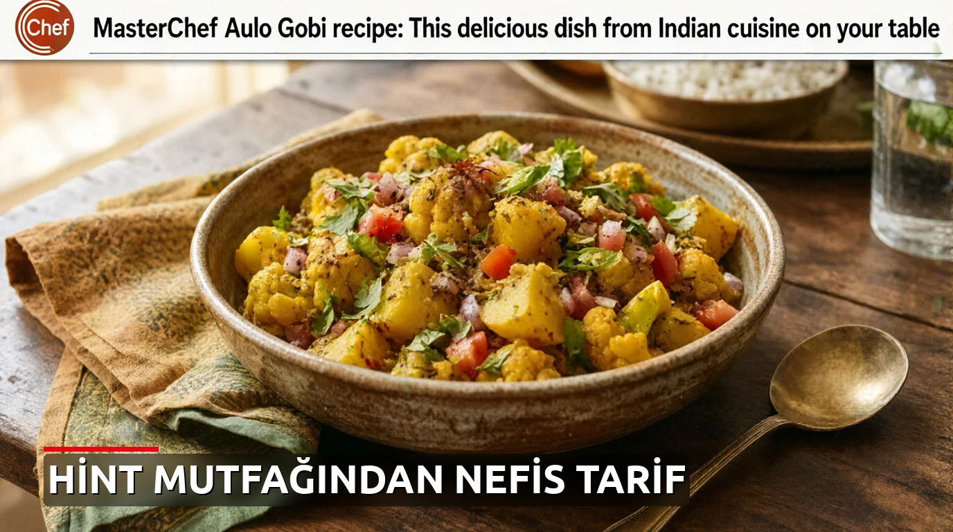 Hint mutfağının nefis lezzeti Aloo Gobi: Patates ve karnabaharın baharatla buluştuğu pratik tarif