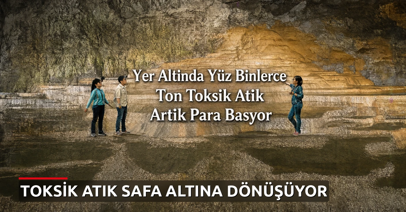 Yer Altında Yüz Binlerce Ton Toksik Atık Artık Para Basıyor