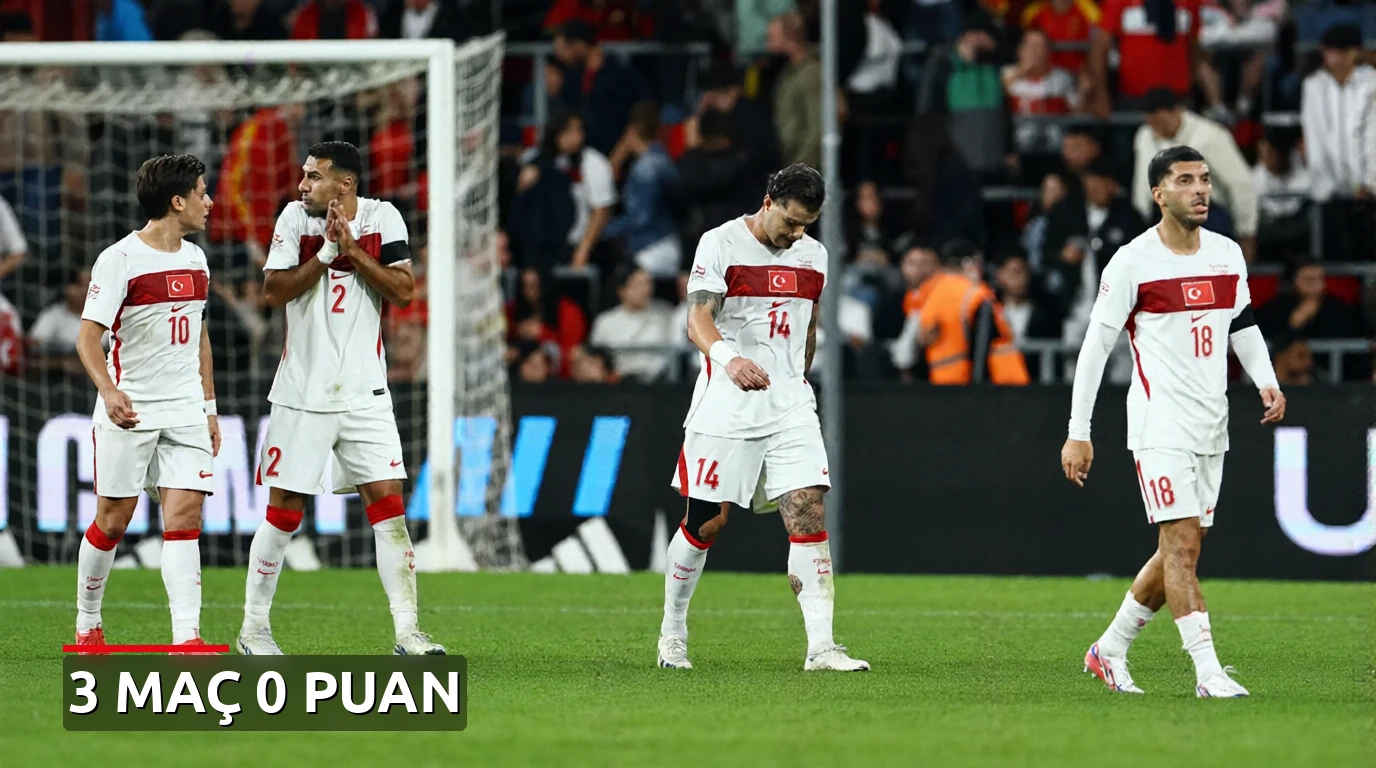 A Milli Takım Belçika Karşısında 3-0 Mağlup: Galibiyet Sürüsü Sona Erdi