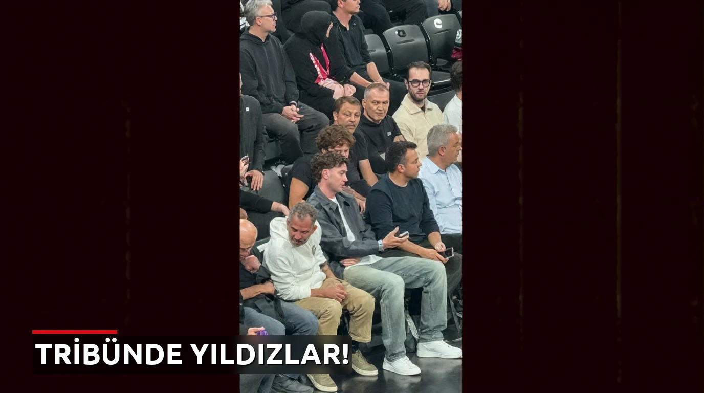 Beşiktaş'ın yıldızları Barcelona basket maçı tribünündeydi