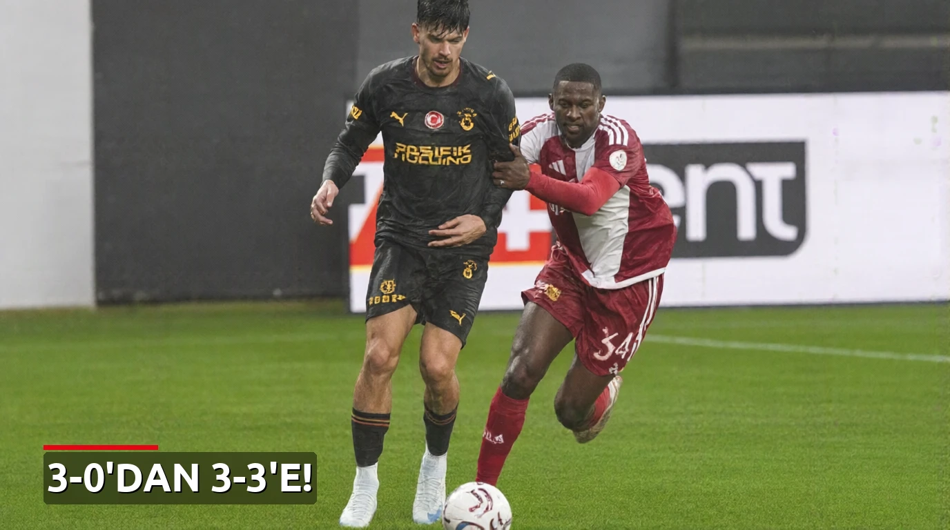 Galatasaray hazırlık maçında 3-0'dan döndü! Dursun Özbek maçı terk etti