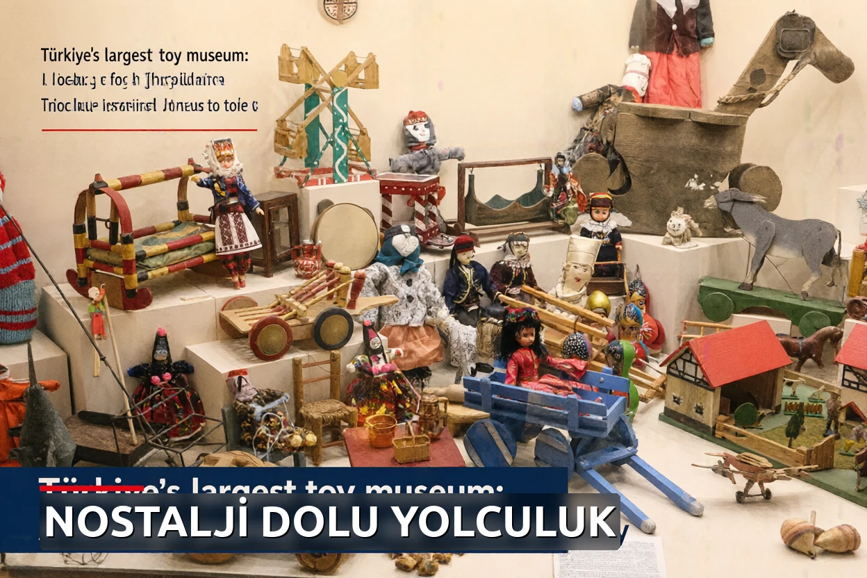 Türkiye'nin en büyük oyuncak müzesi: 1700'lerden bugüne nostaljik bir yolculuk