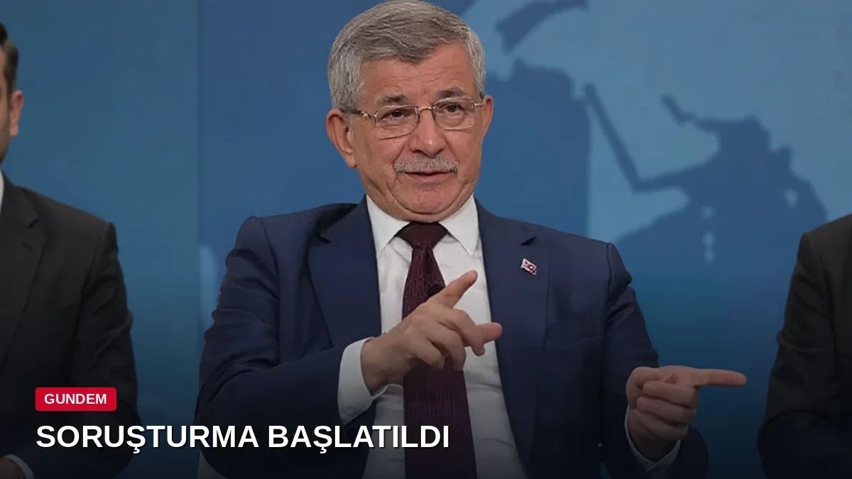 Ahmet Davutoğlu hakkında cumhurbaşkanına hakaret soruşturması: 7 Eylül'de ifade verecek