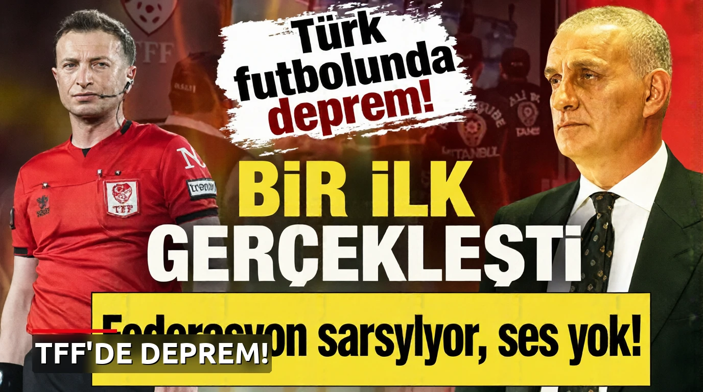 Türk futbolunda deprem! Federasyon sarsılıyor, ses yok!