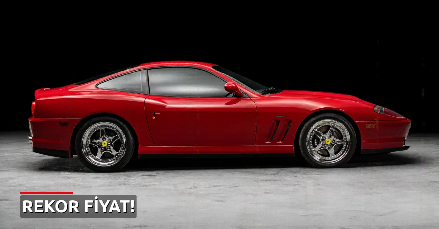 Michael Jordan'ın Ferrari'si rekor fiyata el değiştirdi