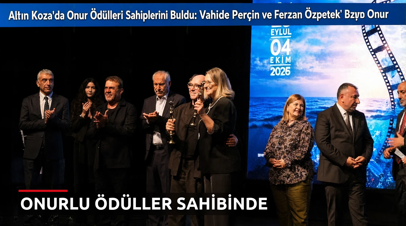 Altın Koza'da Onur Ödülleri Sahiplerini Buldu: Vahide Perçin ve Ferzan Özpetek'e Büyük Onur