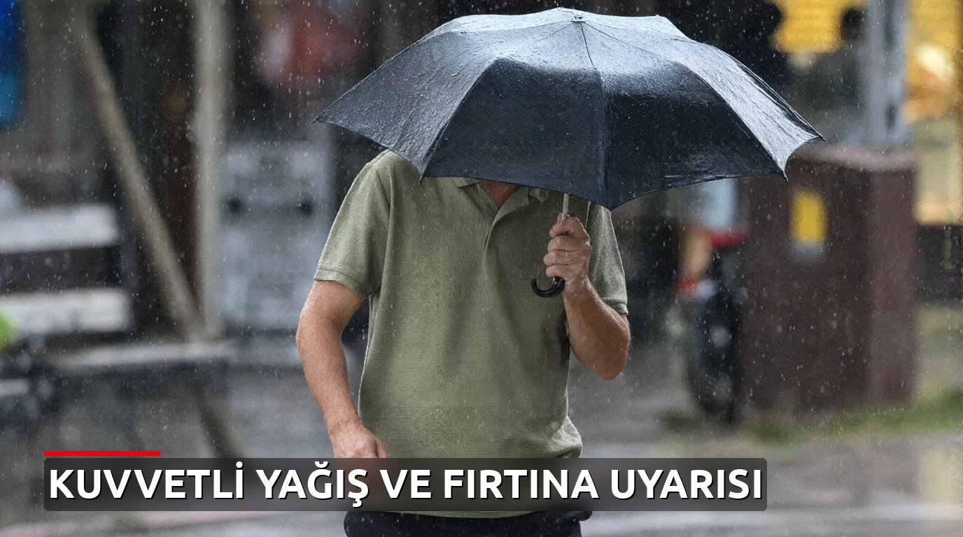 Hava durumu raporu açıklandı: 3 Ekim 2026'da yağış ve fırtına uyarısı