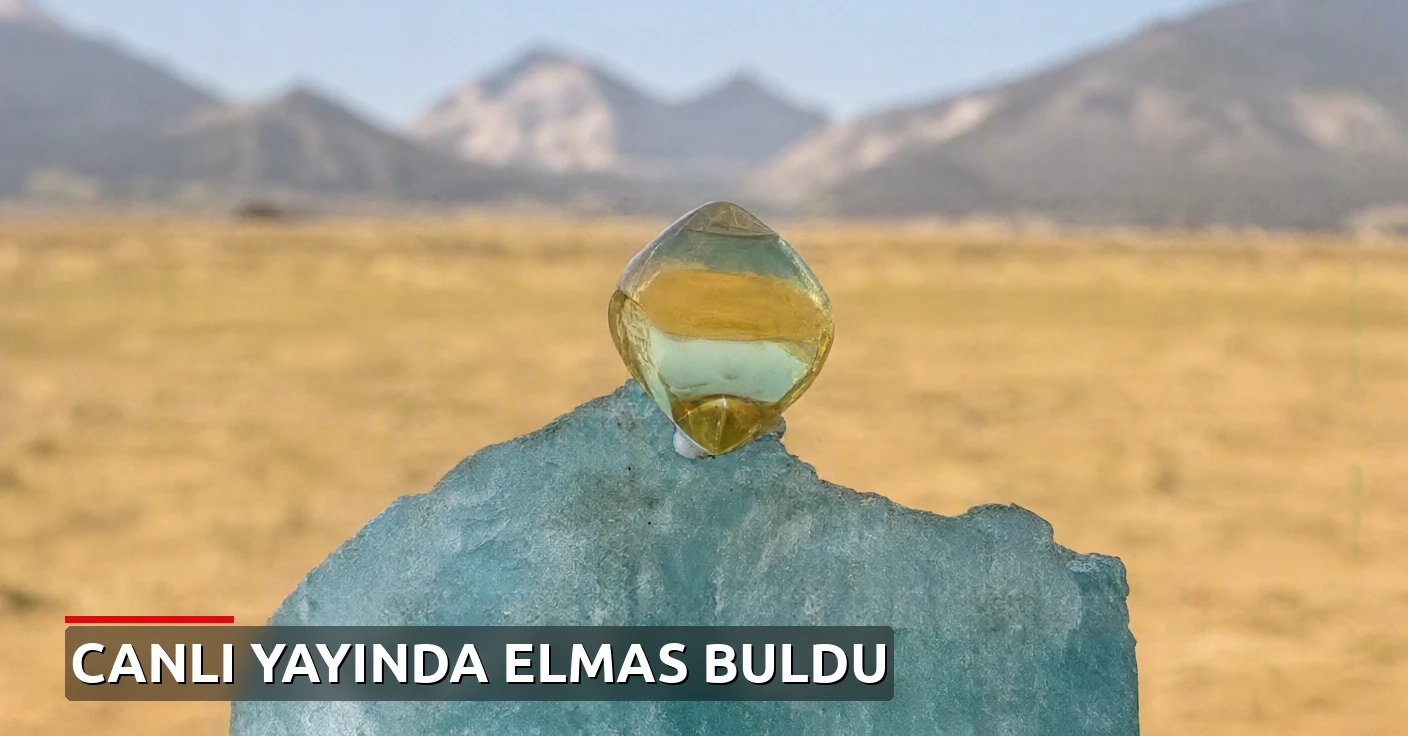 Canlı Yayında Çakıl Yıkarken Servet Değerinde Elmas Buldu