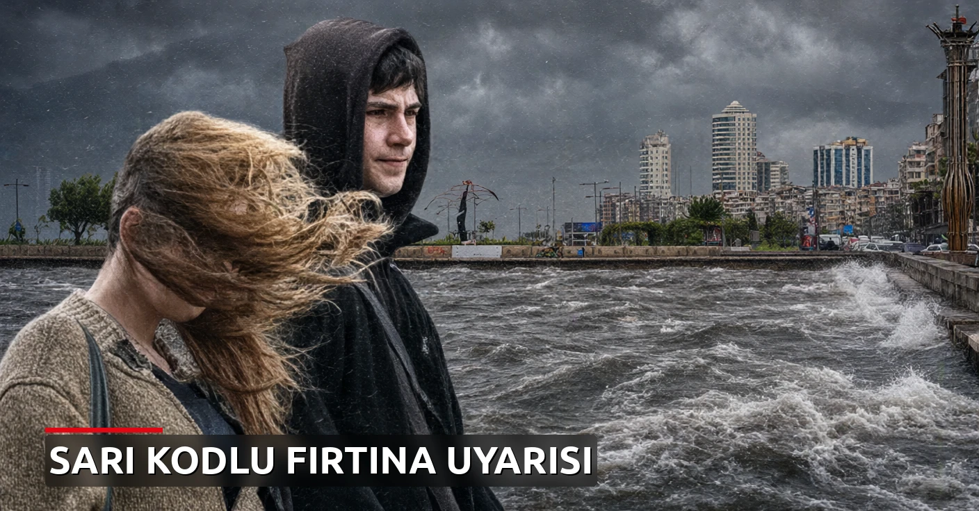 Dört şehre sarı kodlu fırtına uyarısı: Rüzgar saatte 70 kilometreye ulaşacak