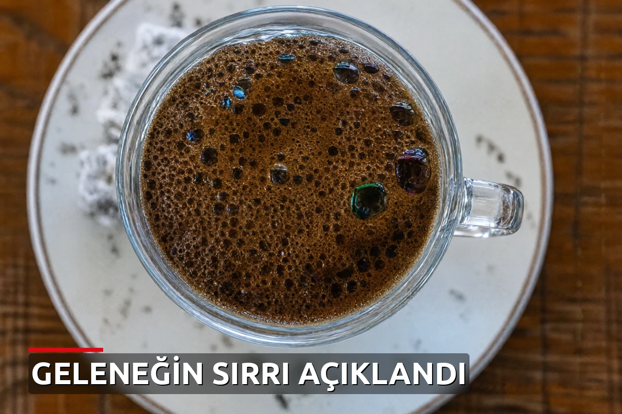 Türk kahvesinin yanındaki suyun asıl sebebi ortaya çıktı