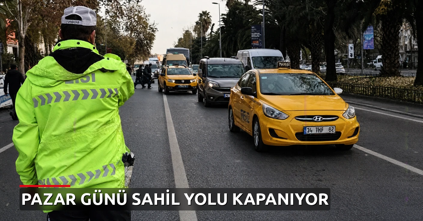 İstanbullular dikkat: Pazar günü sahil yolu bir bölümü trafiğe kapanıyor