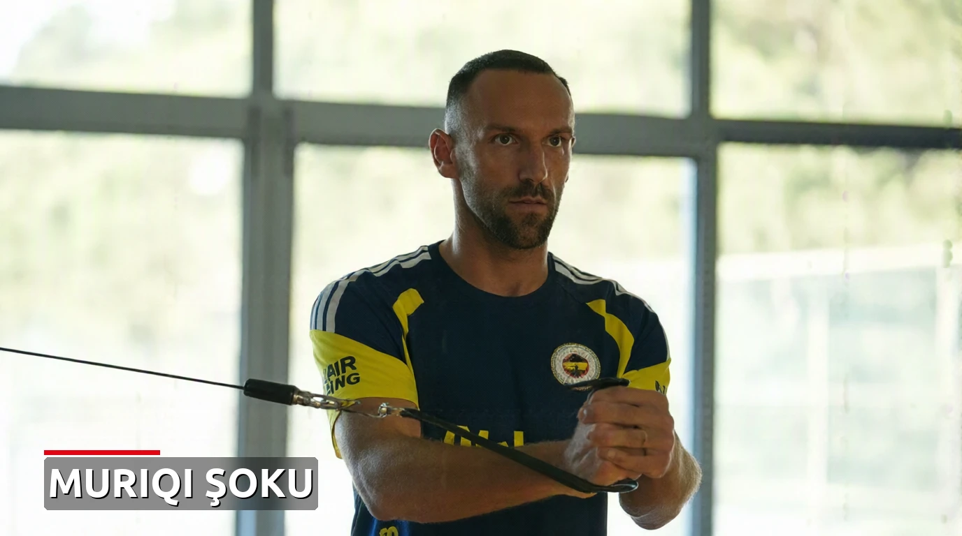 Fenerbahçe'de Vedat Muriqi şoku: Milli takımda sakatlandı