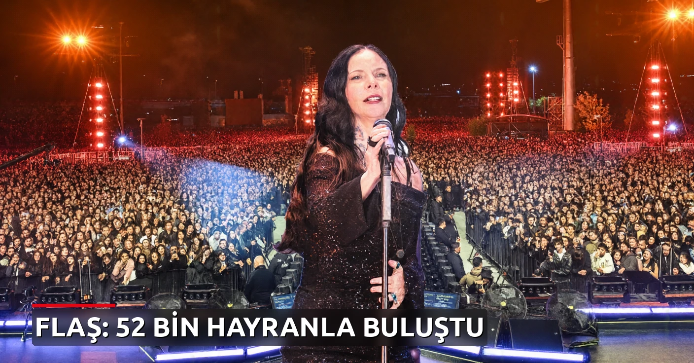Şebnem Ferah yıllar sonra Ankara'da sahne aldı: 52 bin hayranıyla buluştu