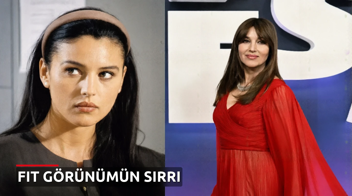 Monica Bellucci'nin 62 yaşında fit kalma sırrı ortaya çıktı: Makarnayı hiç ihmal etmiyor