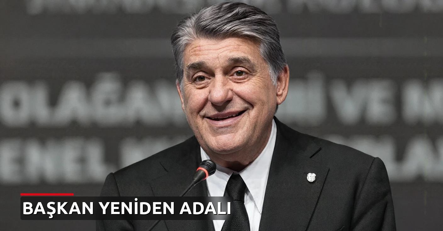 Beşiktaş'ta Serdal Adalı yeniden başkanlığa seçildi