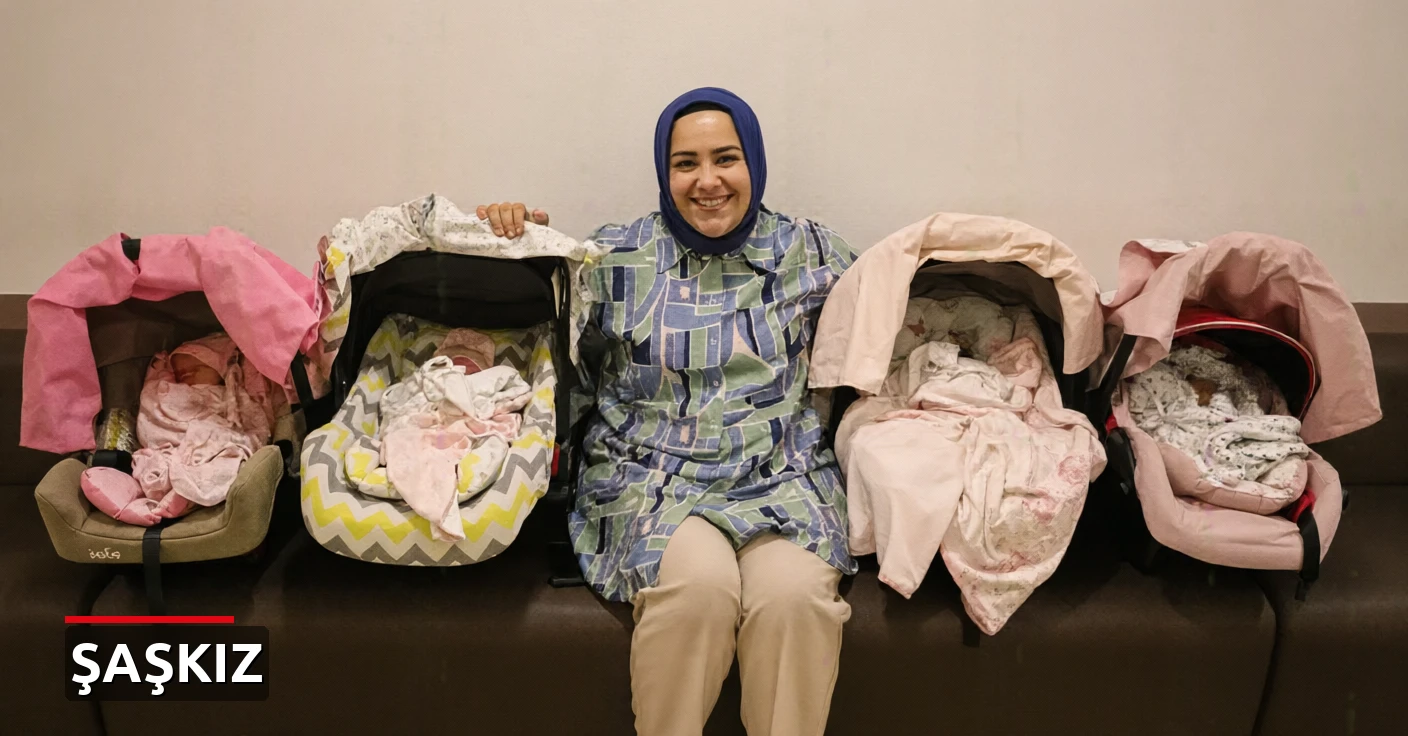 İkinci çocuk isterken dördüz bebekleri oldu: "Şaşkız"