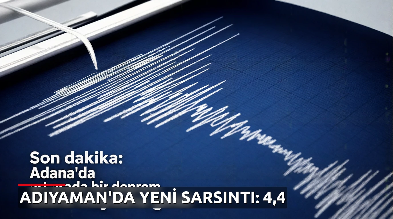 Son dakika: Adana'da art arda bir deprem daha meydana geldi