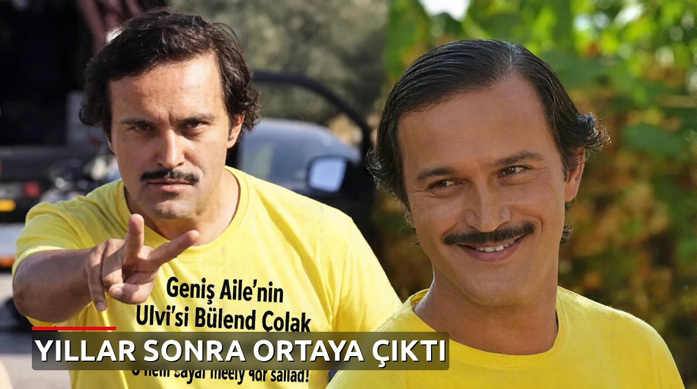 Geniş Aile'nin Ulvi'si Bülend Çolak yıllar sonra görüntülendi! O hali sosyal medyayı salladı