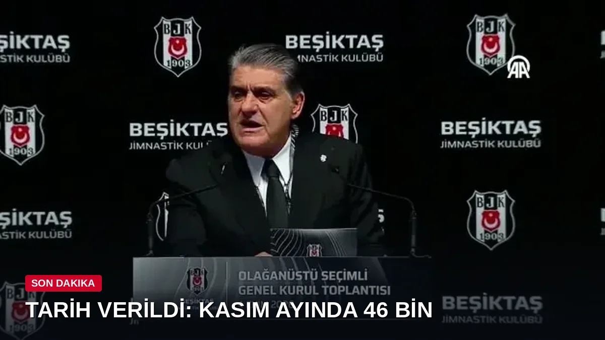 Beşiktaş Başkanı Adalı: Stat kapasitesi kasımda 46 bine çıkacak