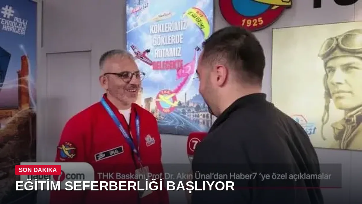 THK Başkanı Ünal'dan TEKNOFEST'te Eğitim Seferberliği Vurgusu