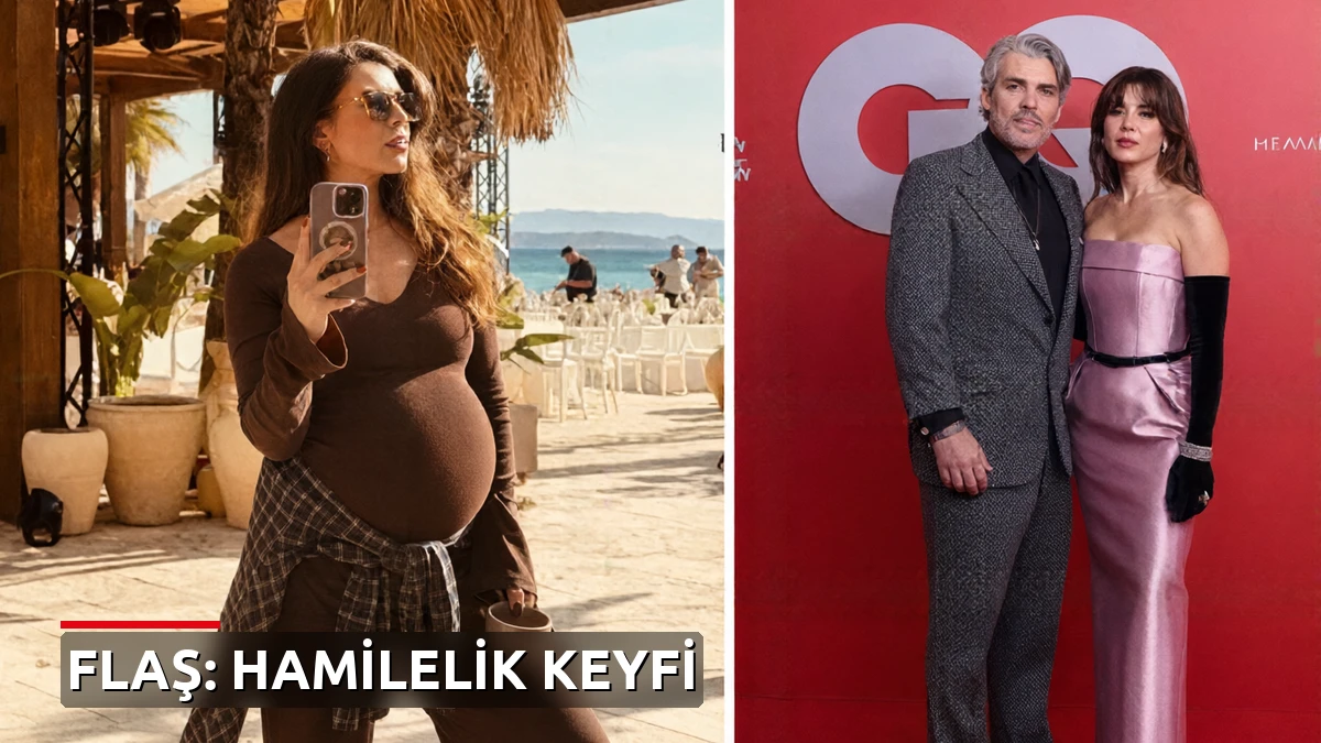 Hamile Gökçe Bahadır'dan ayna karşısında yeni fotoğraf: Karnı belirginleşti