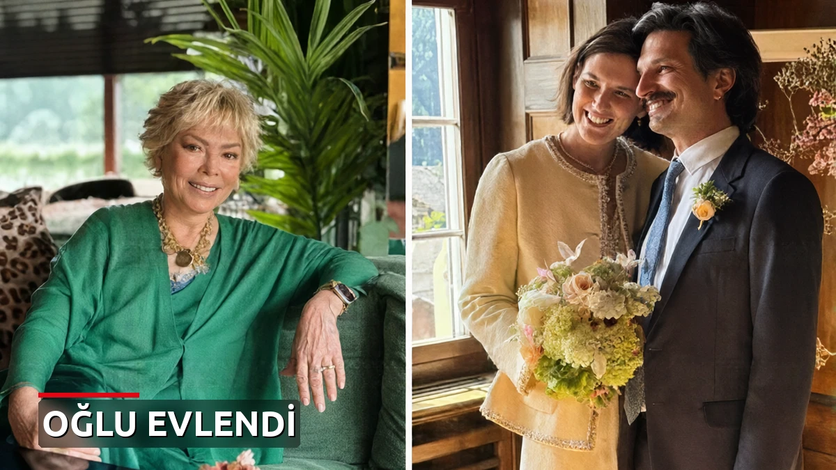 Semiramis Pekkan'ın oğlu Zoran Lalvani evlendi: Düğünden ilk kareler!
