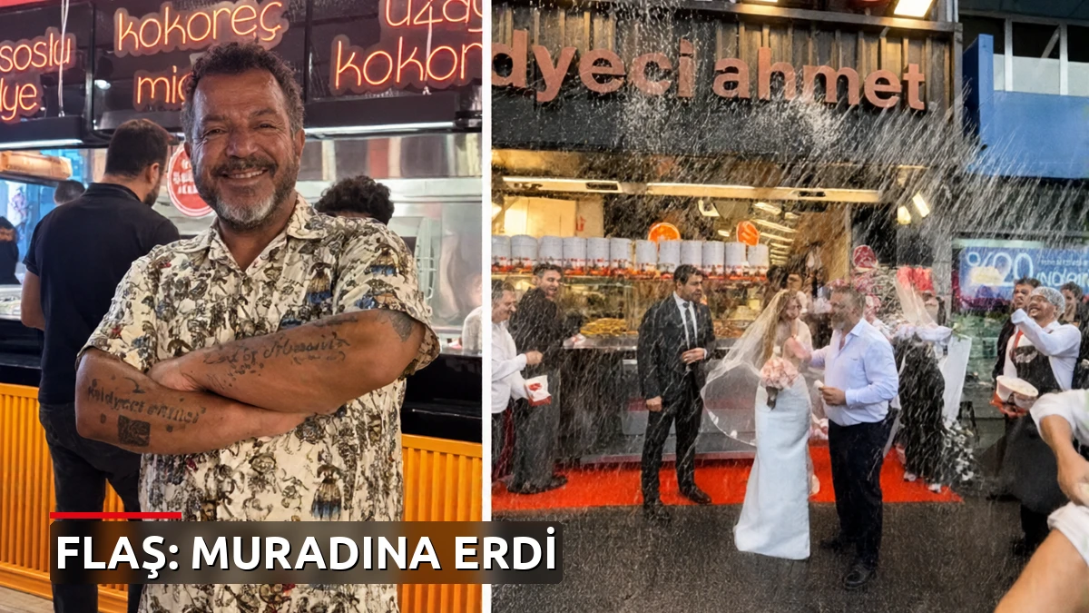 Midyeci Ahmet evlendi: Sosyal medyadan duyurduğu ilan gerçek oldu