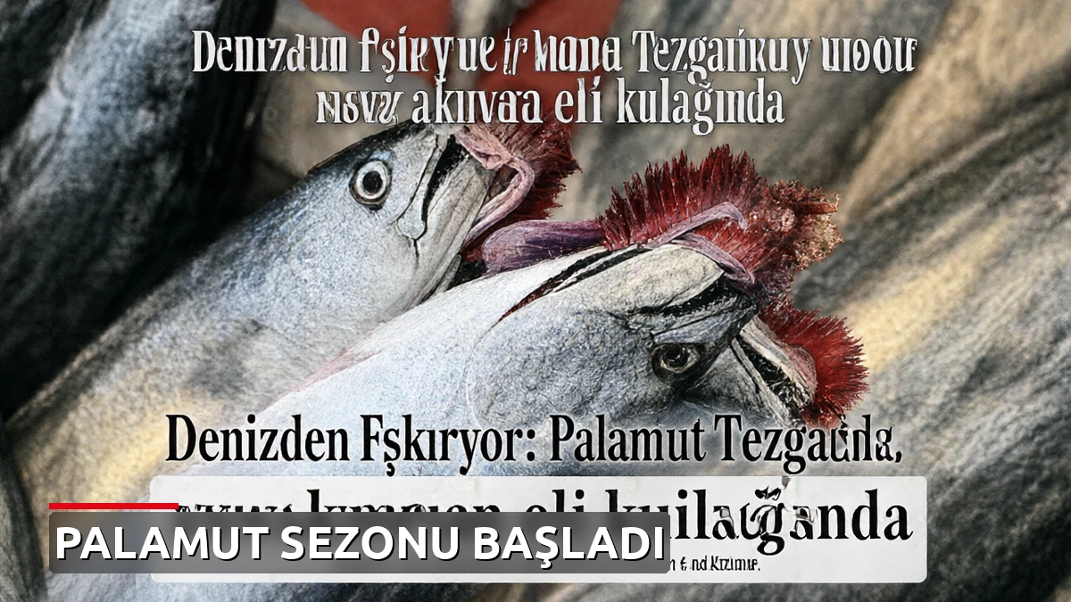 Denizden fışkırıyor: Palamut tezgahları doldu, yeni akının eli kulağında