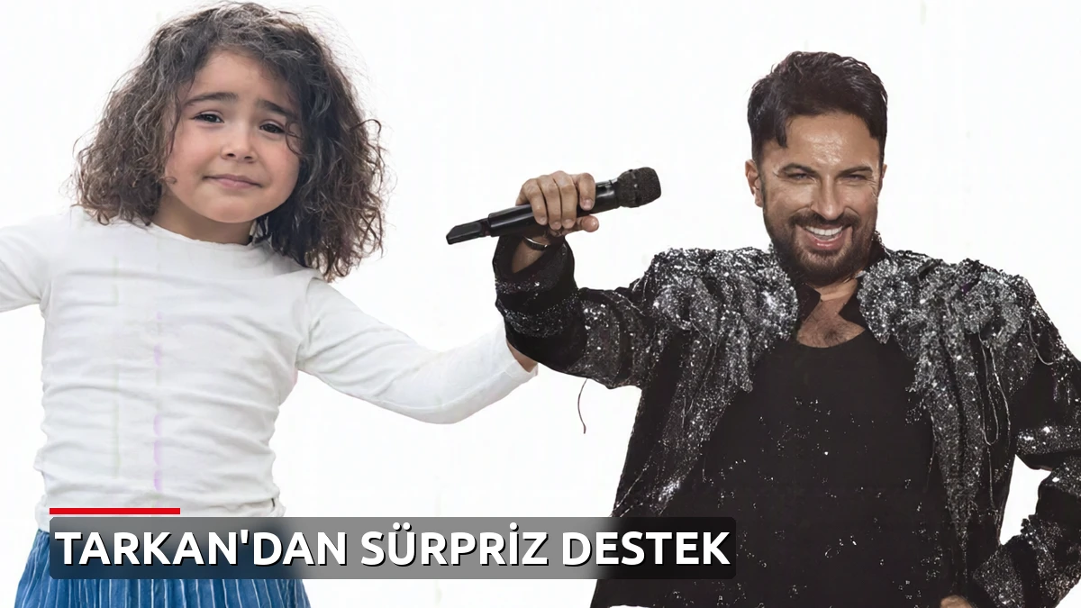 Tarkan görür görmez kayıtsız kalamadı: Gürcü minik kızın tatlı dansı herkesi güldürdü