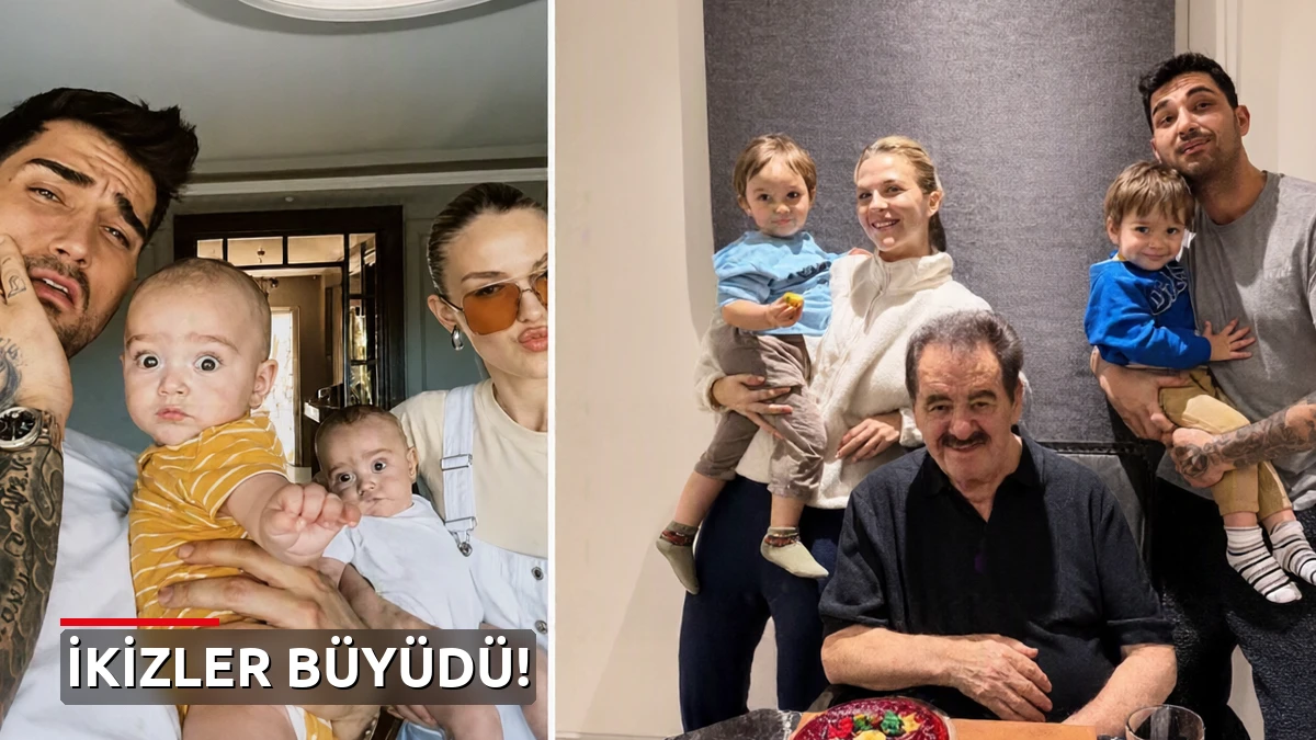 İbrahim Tatlıses'in ikiz torunları büyüdü: Yeni kareler sosyal medyayı salladı
