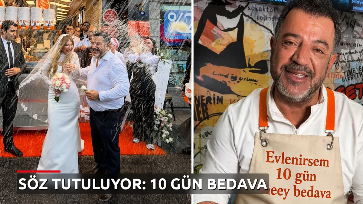'Evlenirsem 10 gün her şey bedava' demişti: Midyeci Ahmet şimdi gözler ona çevrildi