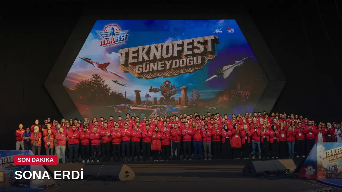 TEKNOFEST Güneydoğu Şanlıurfa'da görkemli törenle sona erdi