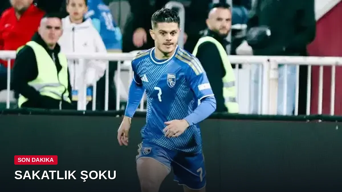 Beşiktaş'a kötü haber: Rashica sakatlandı, oyuna devam edemedi