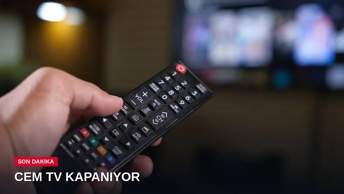 Cem TV ekranlara veda ediyor: Yayın hayatına nokta koyuldu