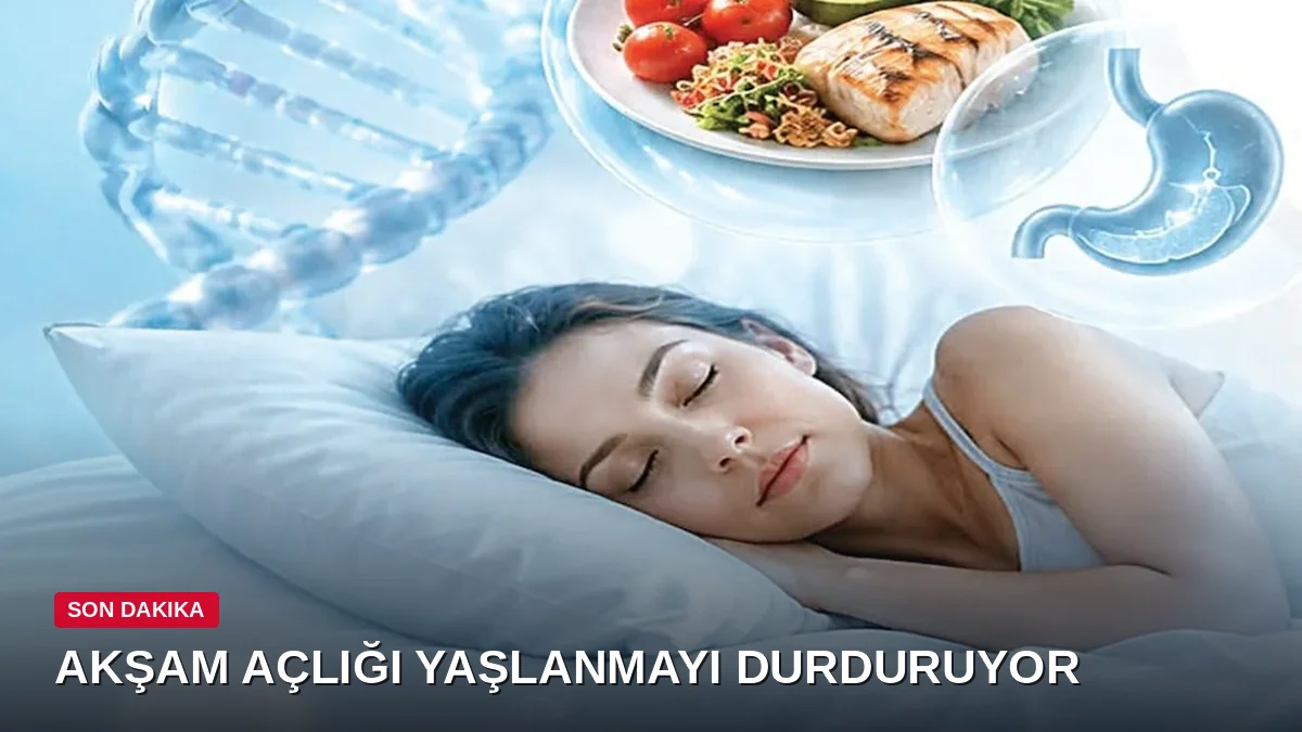 Geç yaşlanmanın sırrı akşamdan çalmak