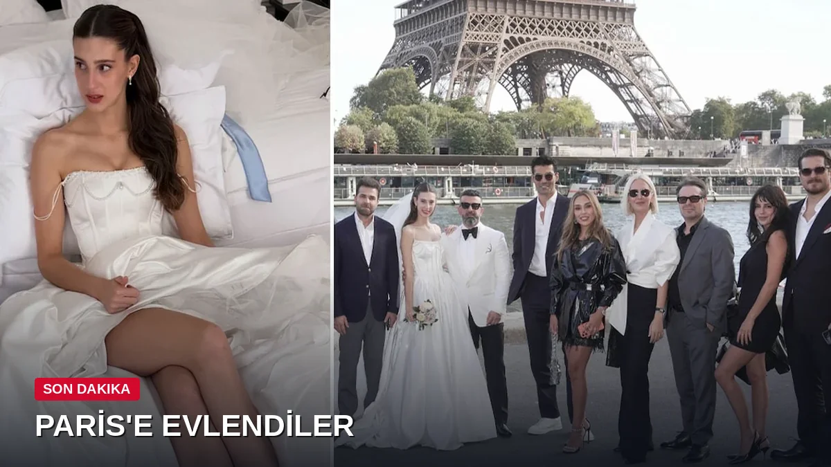 Itır Esen'den Eyfel Kulesi önünde aile fotoğrafı: Paris'teki mutlu gününden yeni kareler
