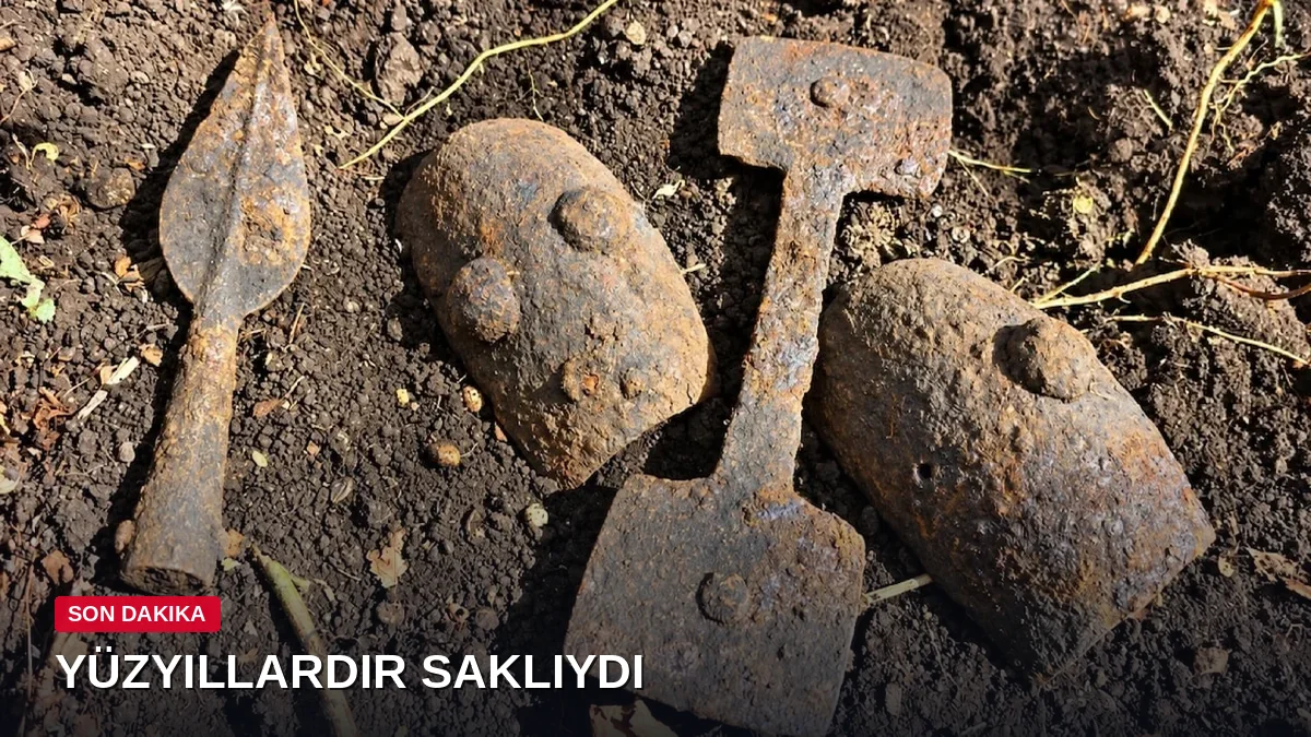 Toprağın Altında Set Halinde Bulundu: Yüzyıllardır Kimse Dokunmamış