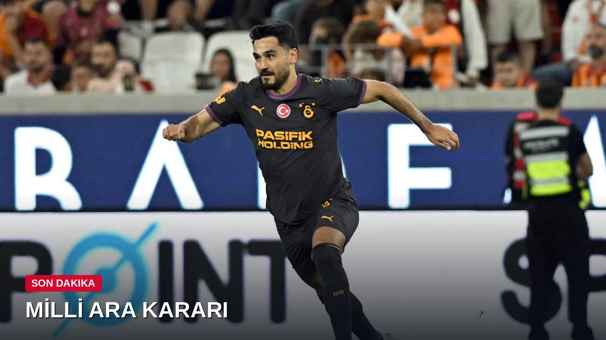 Okan Buruk'tan milli ara dönüşü İlkay Gündoğan kararı: Formasına yeniden kavuşuyor