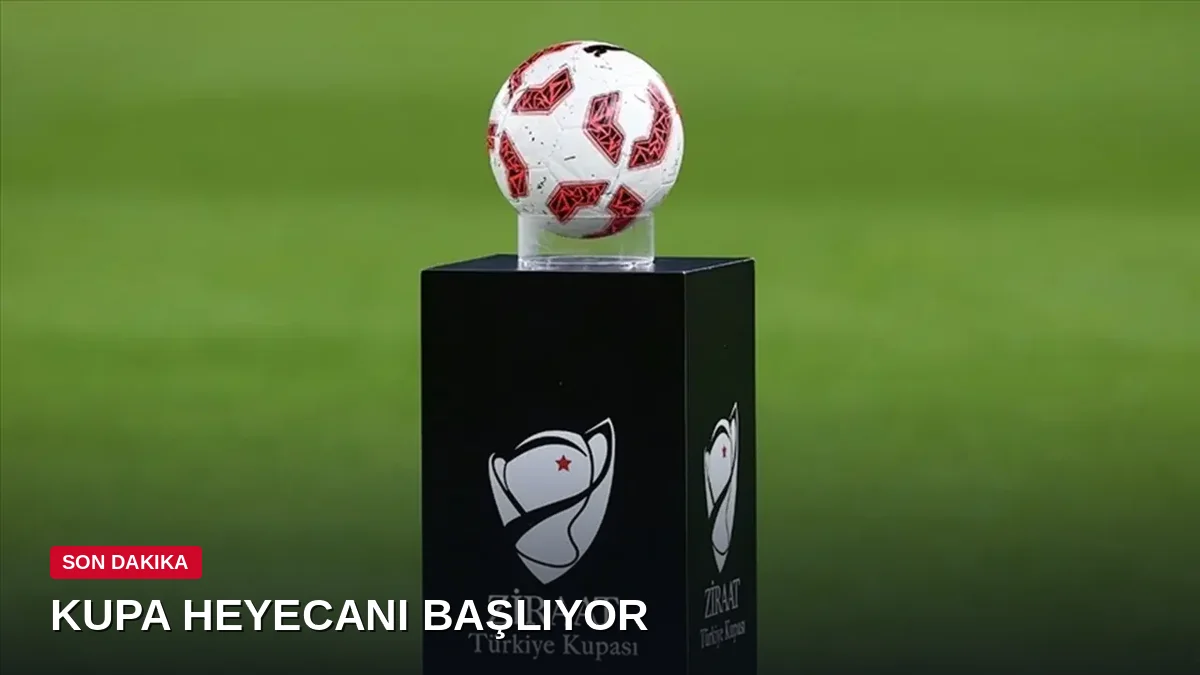 Ziraat Türkiye Kupası'nda 2. eleme turu maçları yarın başlıyor
