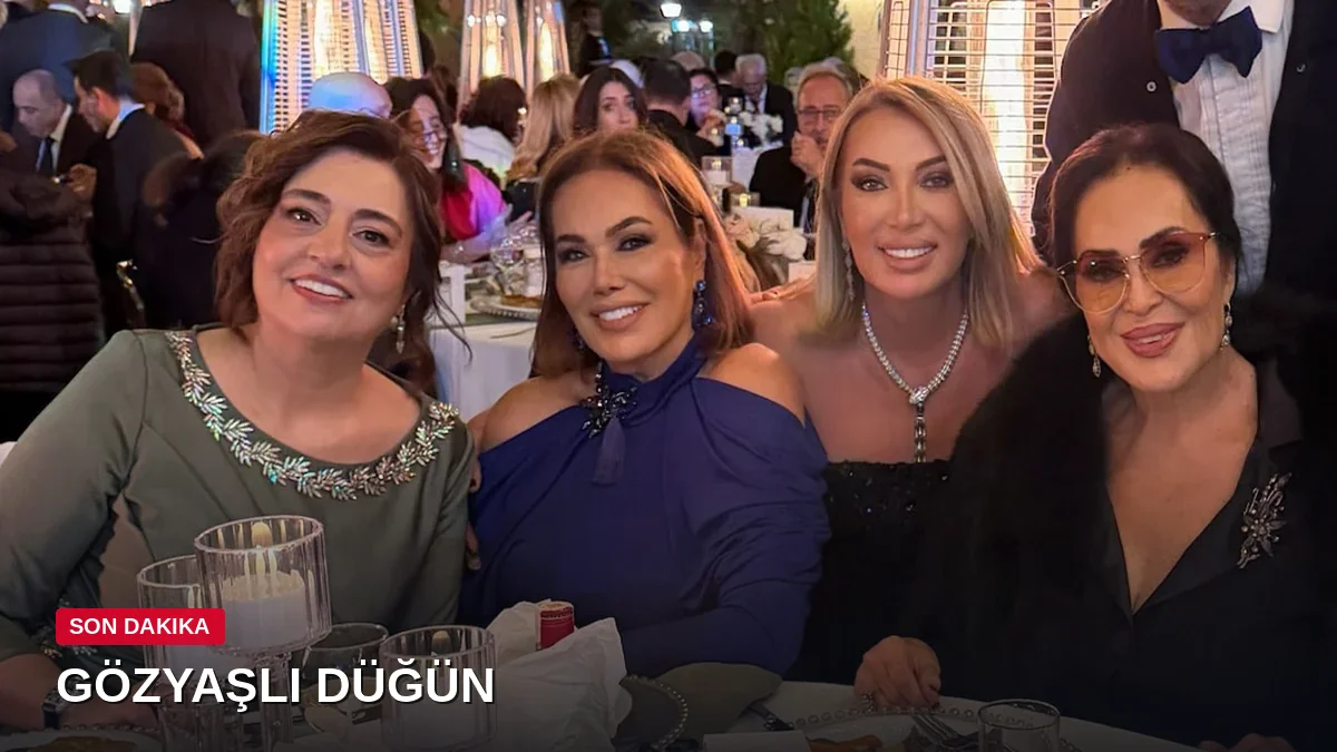 Türkan Şoray yeğeninin düğününe katıldı: Üç kız kardeş yıllar sonra aynı karede