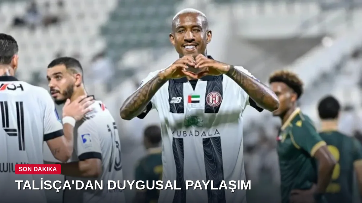 Anderson Talisca'dan çarpıcı paylaşım! 'İşaret olarak görüyorum'
