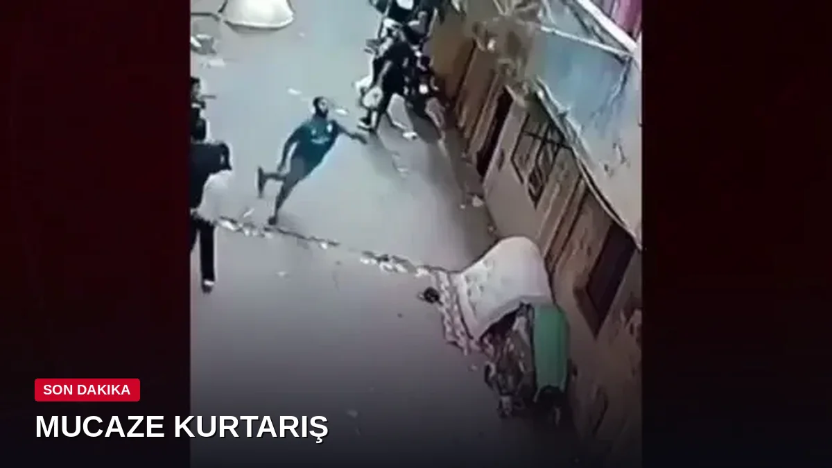Mısır'da balkondan düşen çocuğu sokakta geçen vatandaş havada yakaladı