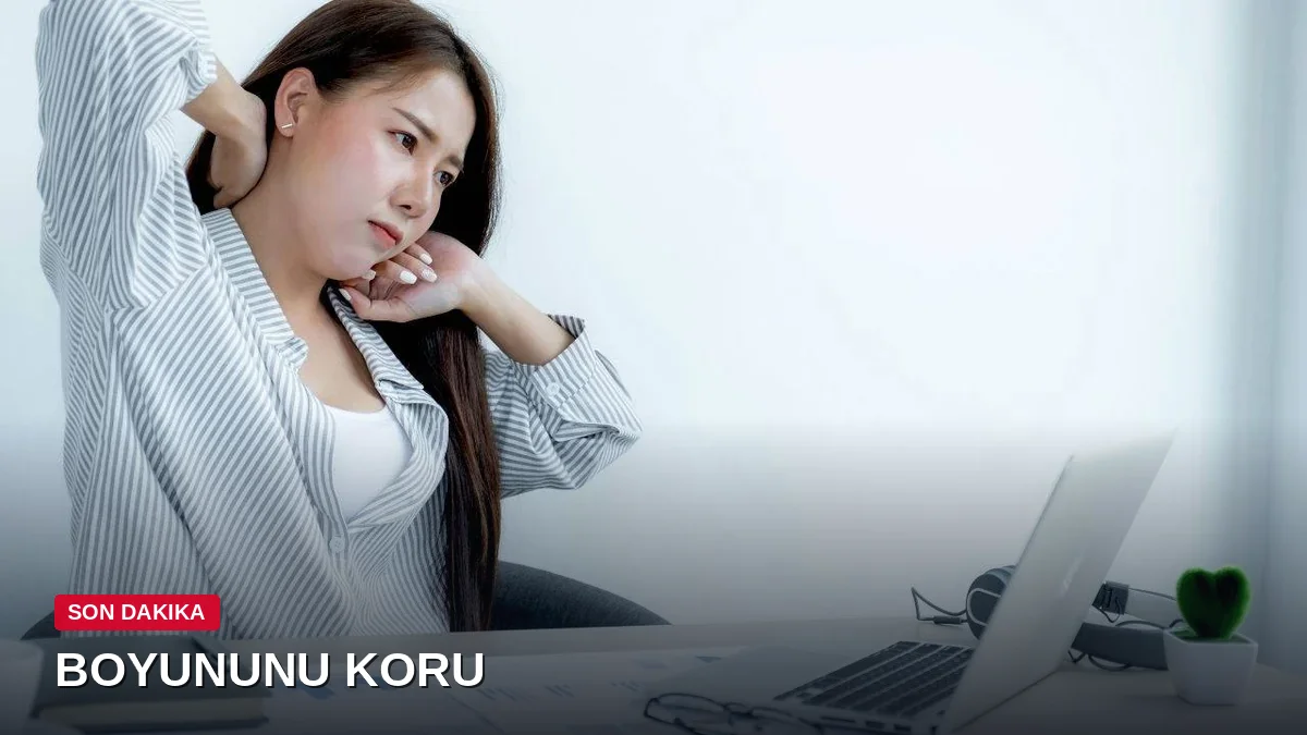 Telefon ve bilgisayar kullanımı boyun omurgasını tehdit ediyor: İşte boynu koruyan 5 basit egzersiz!