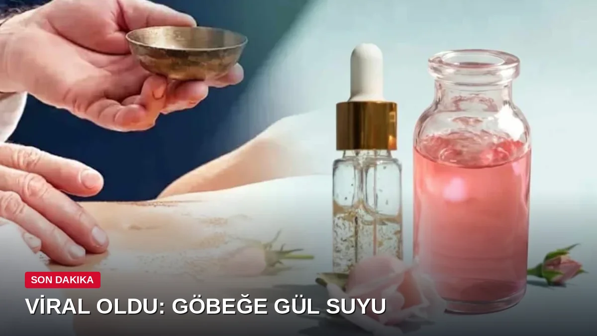 Japonların göbek deliğine gül suyu dökme ritüeli sosyal medyada viral oldu