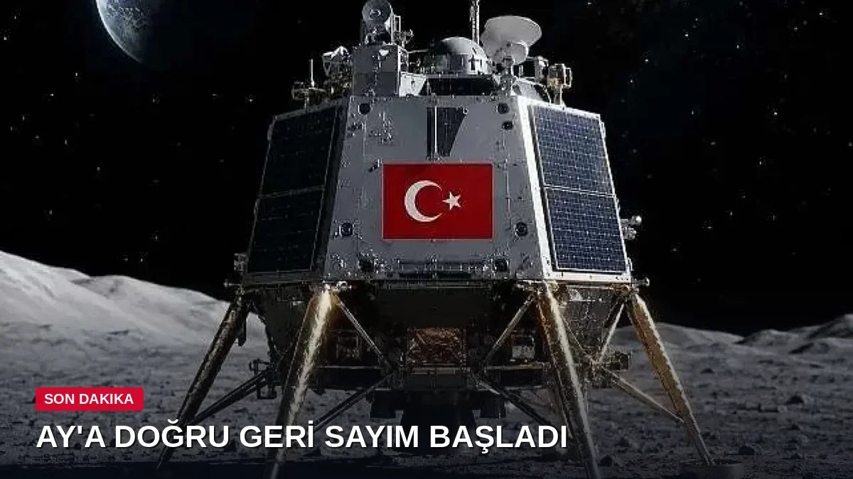 Türkiye'nin Ay Görevi İçin Geri Sayım Başladı! Hedef: Ay'a Ulaşan İlk Müslüman Ülke Olmak!