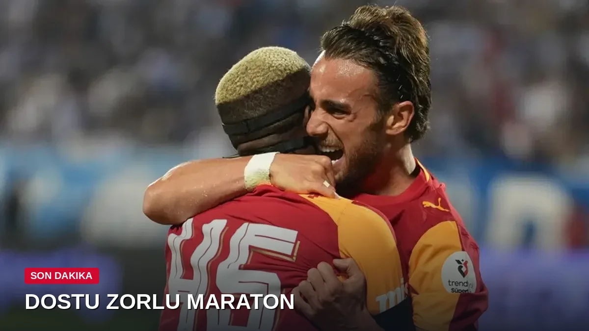 Galatasaray 30 Gün İçinde 8 Maça Çıkacak: Fenerbahçe ve Barcelona Rakipler Arasında