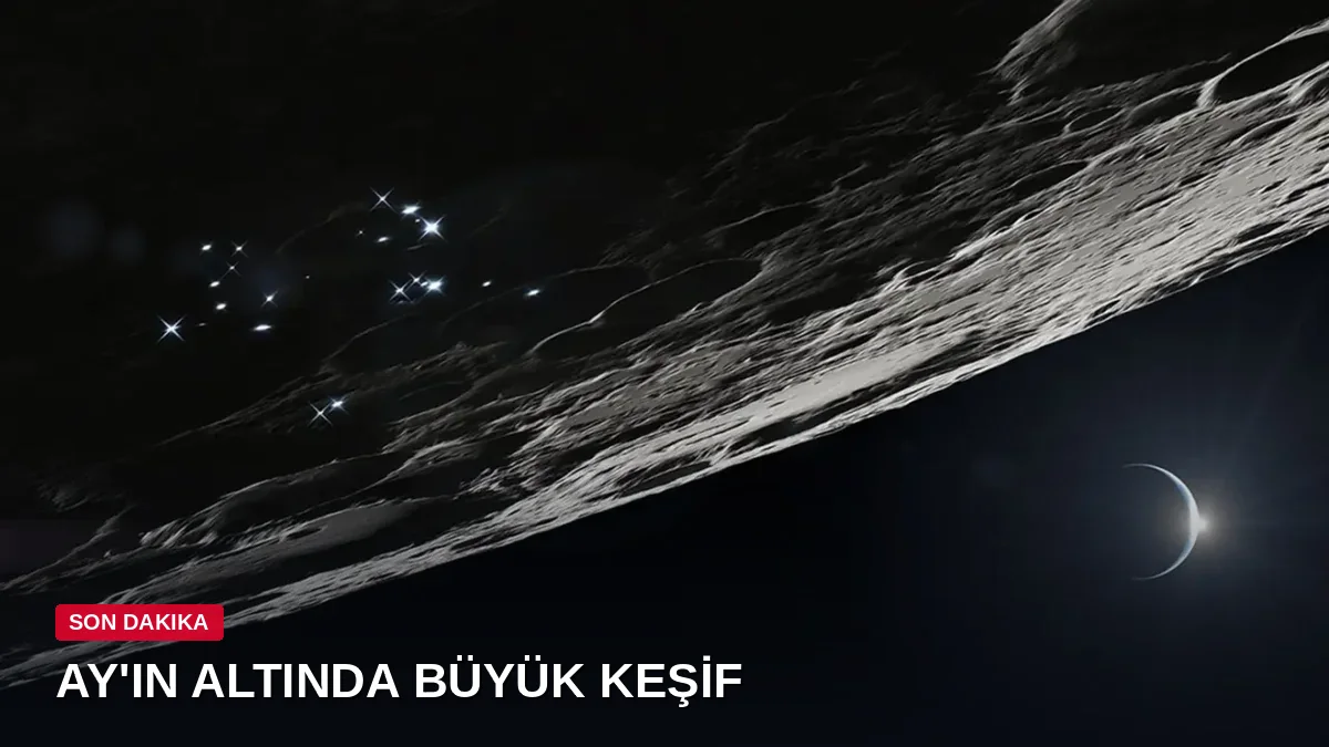 Ay'ın altında 10 katlı bina derinliğindeki sır: Karanlık tünellerin kapıları aralanıyor